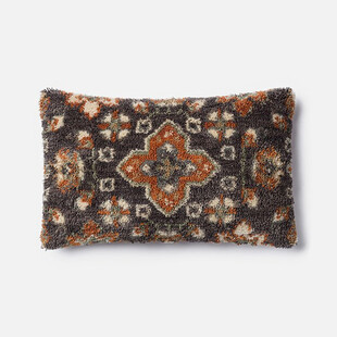 复古花纹图案长方形抱枕