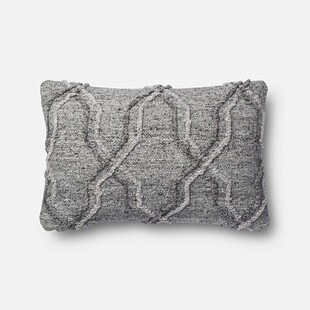 灰色几何图案抱枕