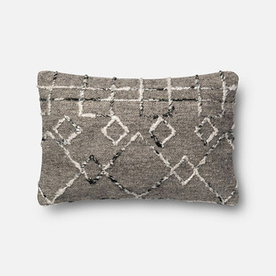 几何图案灰色抱枕