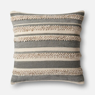 条纹编织风抱枕