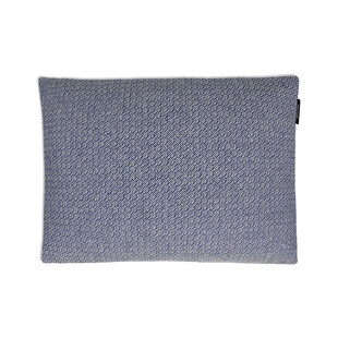 灰色编织质感手拿收纳包