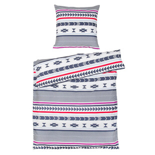 民族风条纹床上用品套装