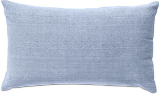 浅蓝色简约长方形抱枕