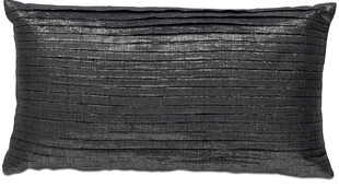 黑色纹理长方形抱枕