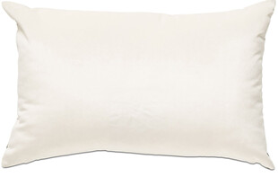 简约白色长方形抱枕