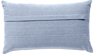 浅蓝色简约条纹抱枕