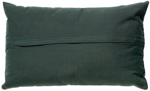 深绿色简约长方形抱枕