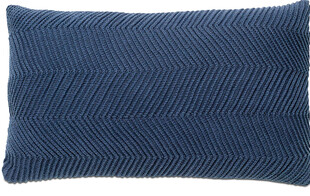 蓝色条纹长形抱枕