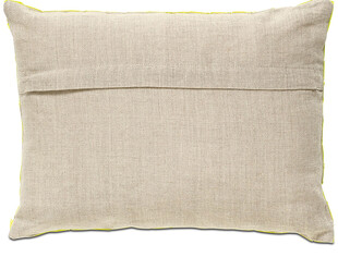 米色亚麻抱枕