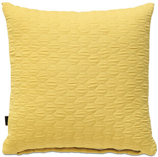 黄色纹理方形抱枕