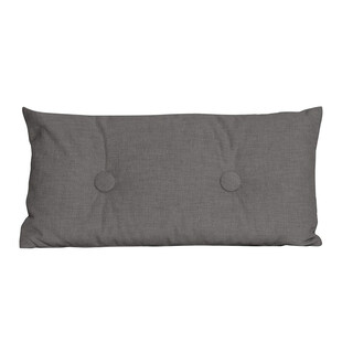 灰色长形抱枕