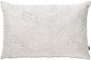 白色花纹抱枕