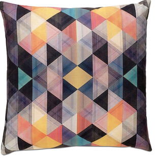 几何图案多彩抱枕