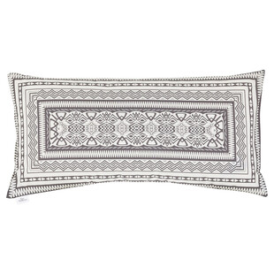 复古花纹长方形抱枕