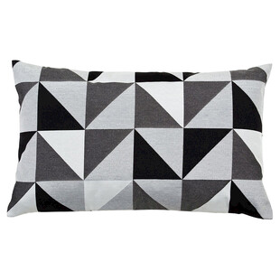 几何图案黑白抱枕