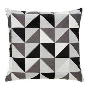 几何图案黑白抱枕