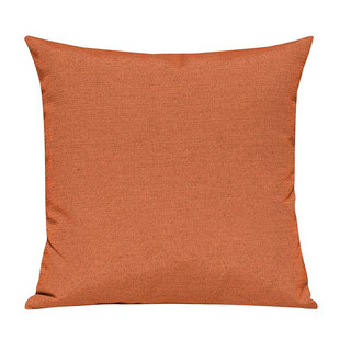 橙色方形抱枕