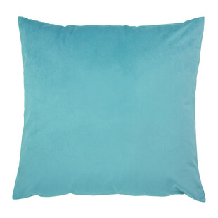 蓝绿色方形抱枕