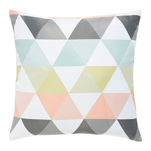 几何图案多彩抱枕