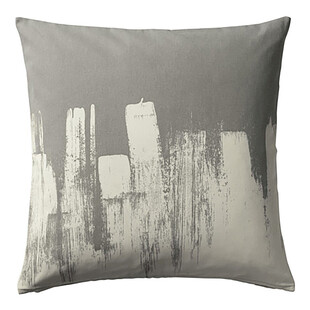 城市风格灰色抱枕