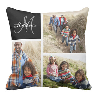 家庭照片拼接定制抱枕