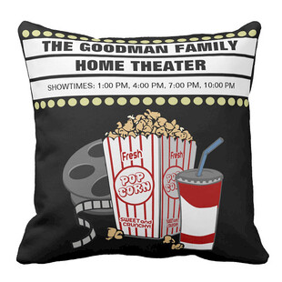 家庭影院风爆米花抱枕