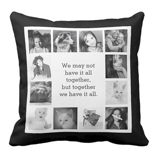 个性化照片文字装饰抱枕