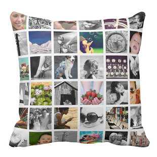 拼贴图案抱枕