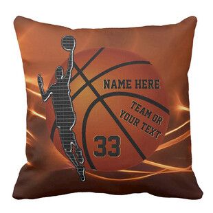 篮球主题个性抱枕