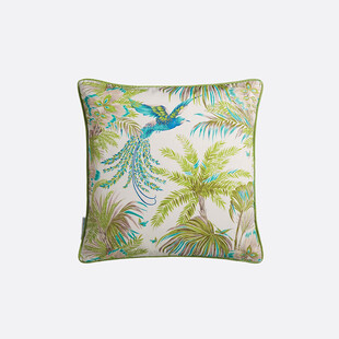 热带风情花卉图案抱枕