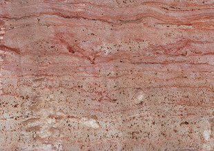 红色纹理大理石表面