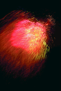 绚丽多彩的抽象光影图案