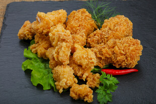 美味香酥炸鸡块