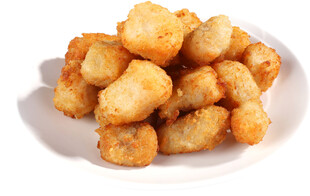 香脆美味的油炸土豆块