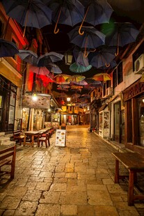 古街夜景