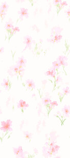 粉色小花简约背景图