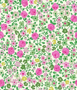粉色碎花花卉图案背景