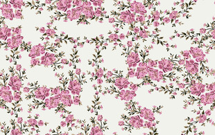 粉色花卉图案背景纹理