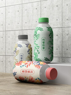 多彩创意瓶罐摆放在室内