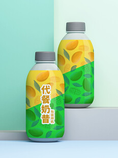 柠檬鲜果汁饮料包装设计
