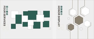 荣誉展示 文化墙设计