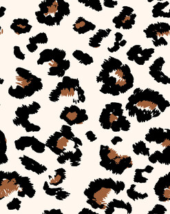 豹纹图案纹理背景图