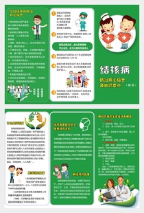 健康生活宣传折页
