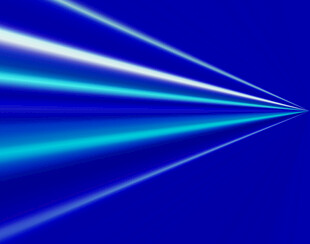 蓝色光线渐变科技背景图