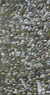 鹅卵石路面纹理