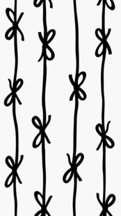 简约线条蝴蝶结图案背景