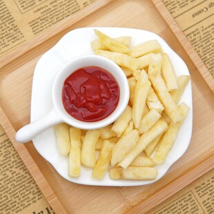 美味薯条配番茄酱