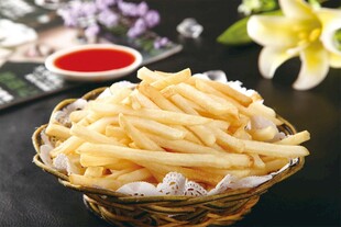 香脆美味炸薯条