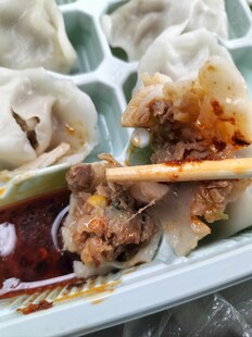 美味小笼包特写