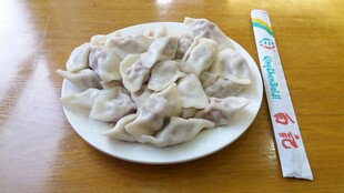 一盘美味饺子